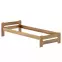 Posteľ borovica LK099–90x200 dub,3
