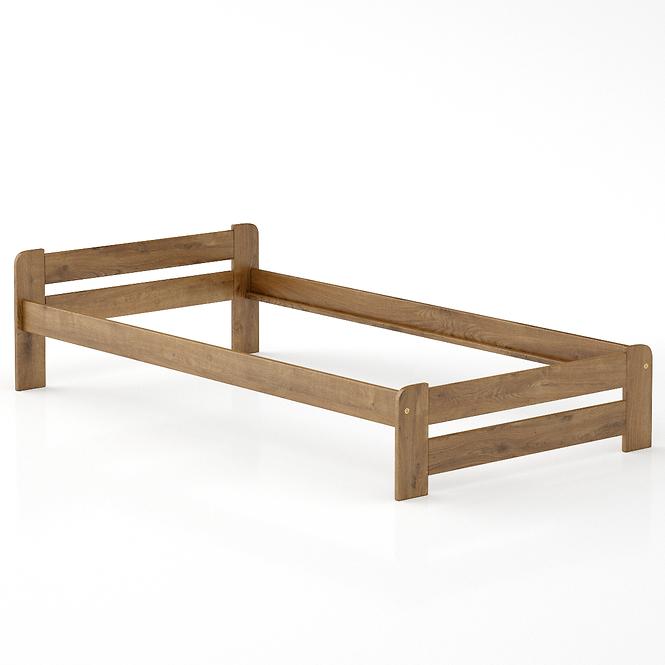 Posteľ borovica LK099–100x200 dub