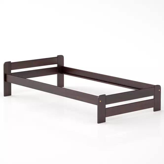 Posteľ borovica LK099–100x200 orech