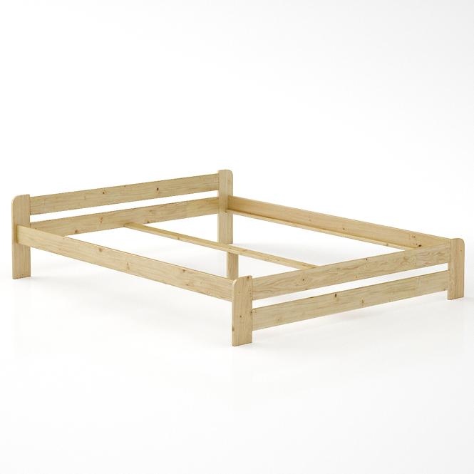 Posteľ borovica LK099–160x200 surová