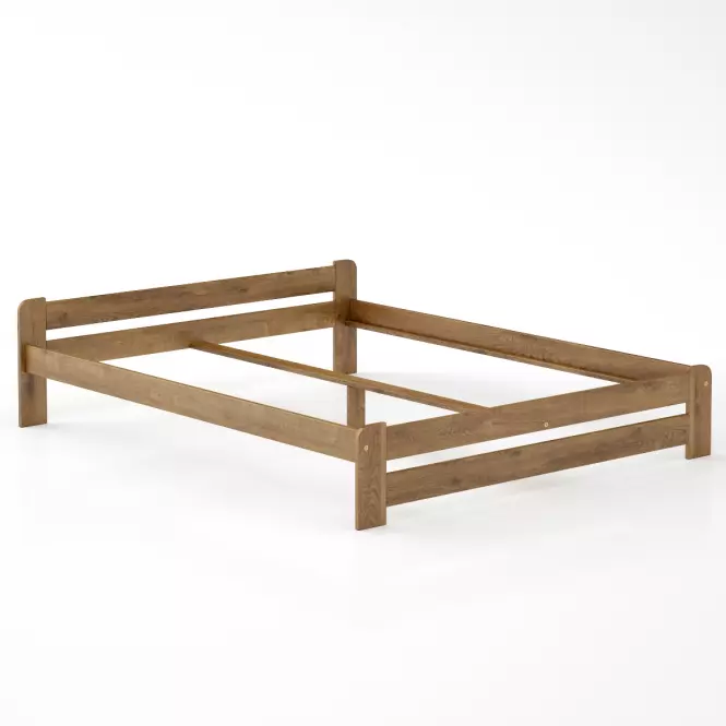 Posteľ borovica LK099–160x200 dub