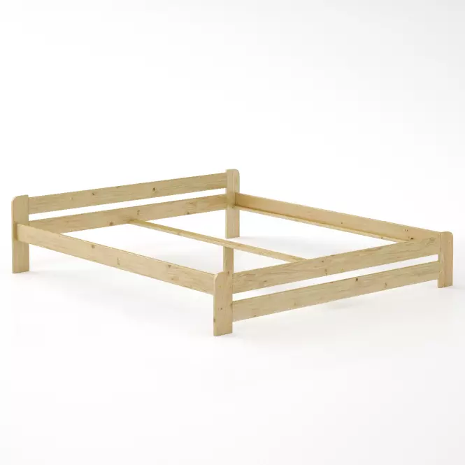 Posteľ borovica LK099–180x200 surová