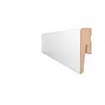 Dyhovaná lišta  LO9 15x60x2400 mm biela