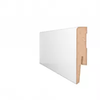 Dyhovaná lišta  LO9 15x80x2400 mm biela
