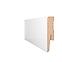 Dyhovaná lišta  LO9 15x80x2400 mm biela