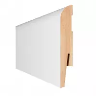 Lista dyhovana LO4 12x100x2400mm biela