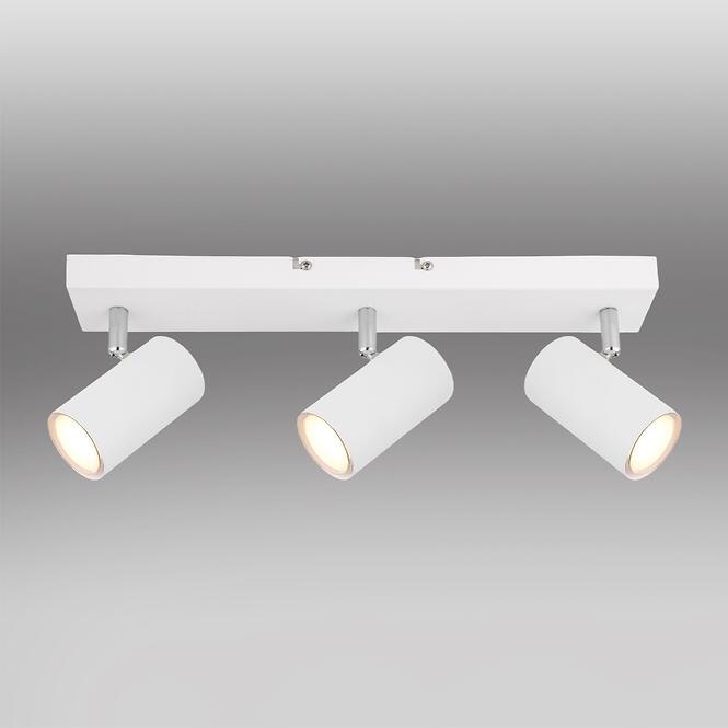 Stropné bodové svietidlo 57911-3W biely LS3