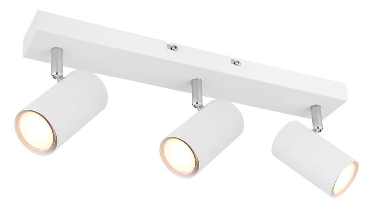 Stropné bodové svietidlo 57911-3W biely LS3