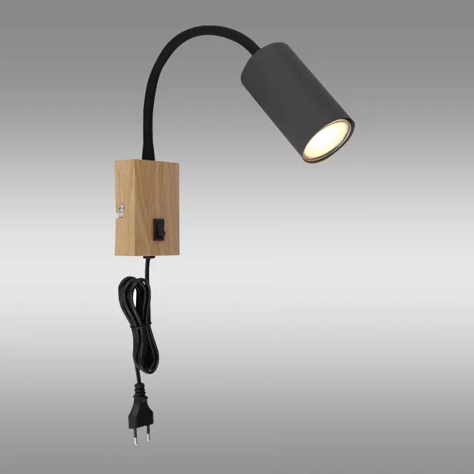 Nástenná lampa 57911WG grafit K
