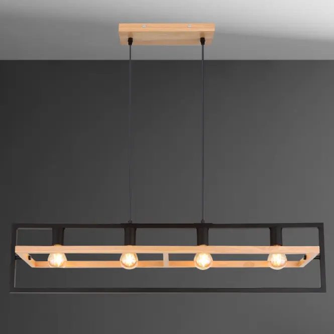 Luster 15575-4H drevo LW4,2