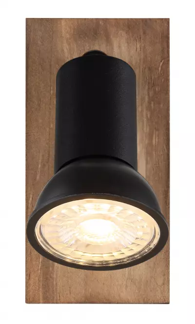 Nástenná lampa 57998-1W drevo K,2