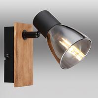 Nástenná lampa 54307-1W drevo  K