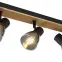 Stropné bodové svietidlo  54307-3W drevo   LS3,2