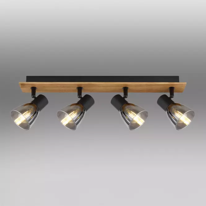 Luster 54307-4W drevno   LS4