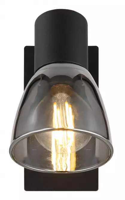 Nástenná lampa 54307-1 čierna MAT  K,2