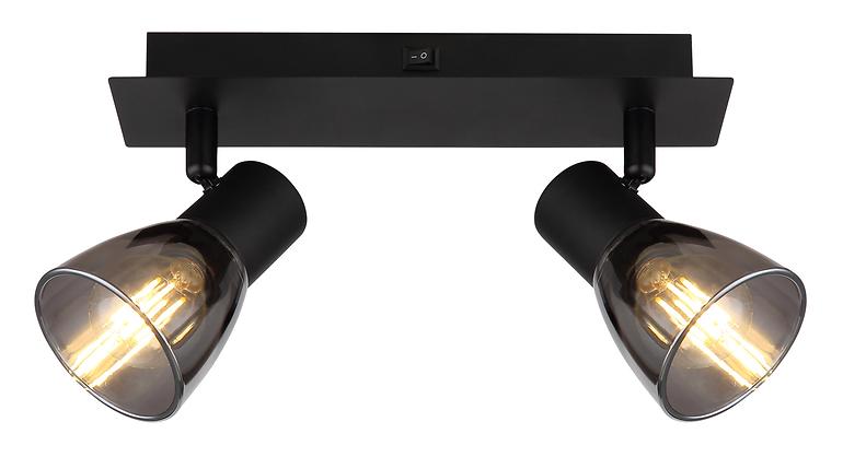 Luster 54307-2 čierna MAT  LS2