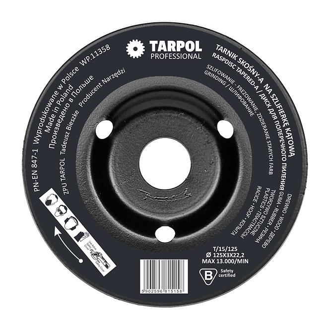 Tarpol zaoblená rašpľa A 125 mm T-15