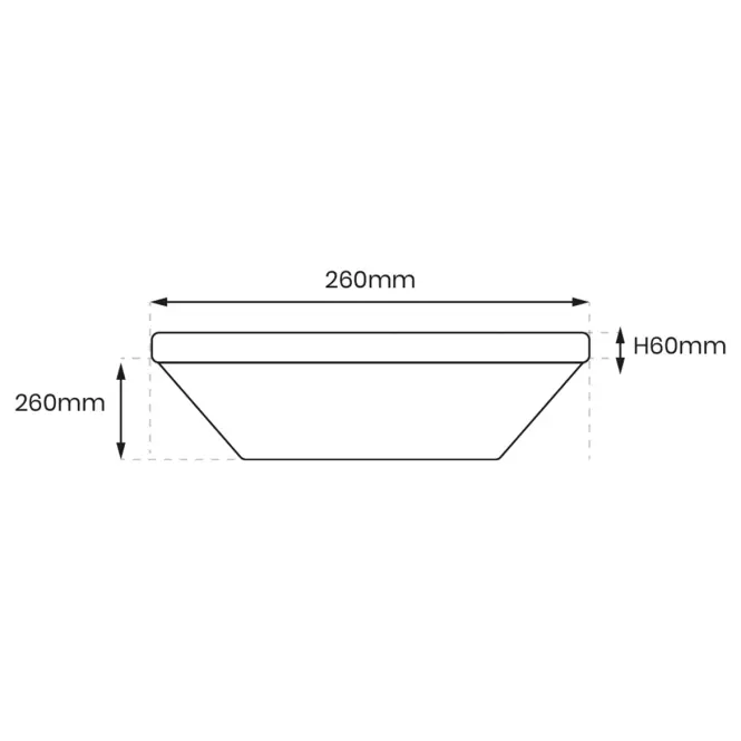 Stropné prisadené svietidlo  Avalon Black EK77860 12W KW SKY PL1