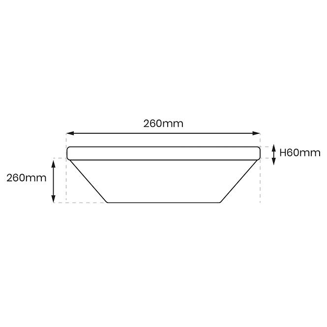 Stropnica Avalon Black EK77860 12W KW SKY PL1