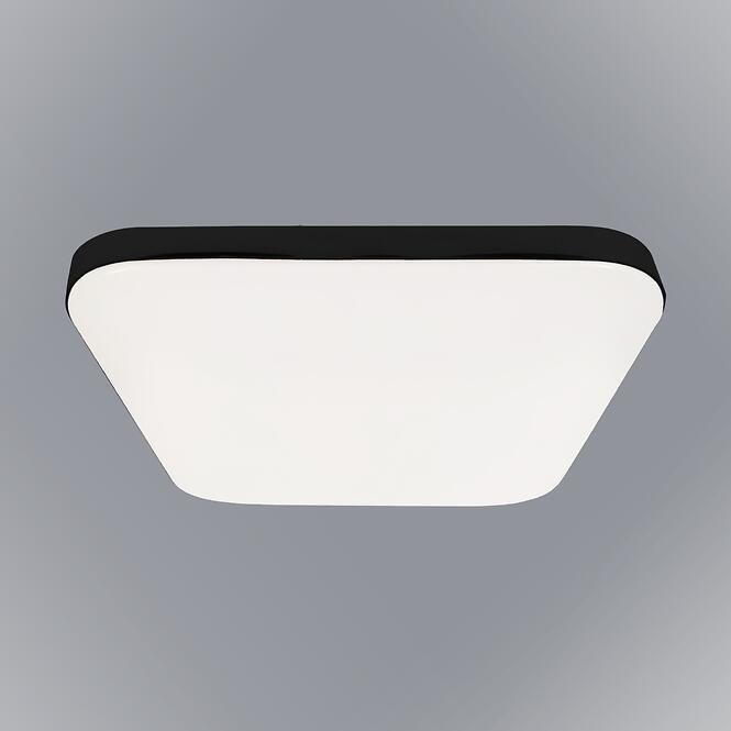 Stropné prisadené svietidlo  Reno Black EK77863 12W KW PL1