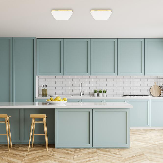 Stropné prisadené svietidlo  Reno Gold  EK77869 12W KW PL1
