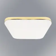 Stropné prisadené svietidlo Reno Gold EK77870 18W KW PL1