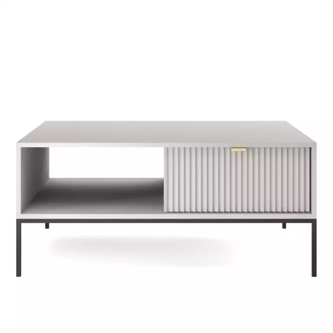 Konferenčný stolík Nova L104 sivý,3