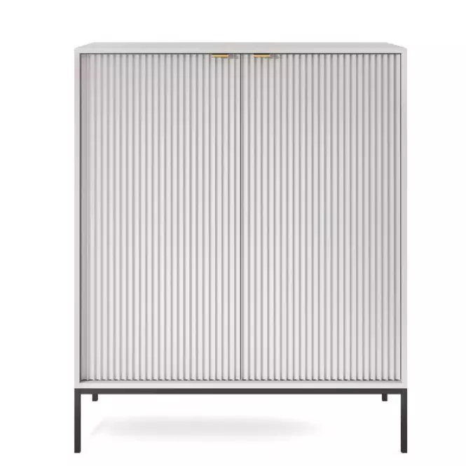 Komoda  Nova K104 sivá