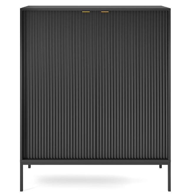Komoda  Nova K104 čierna,3