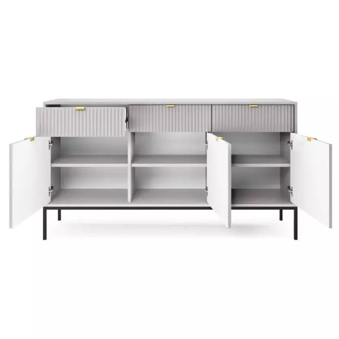 Komoda  Nowa Ksz154 sivá,4