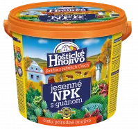 Hoštické jesenné npk s guánom - kýbel 4.5kg