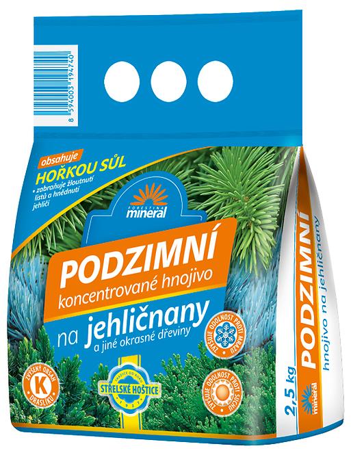 Jesenné hnojivo pre ihličnany 2.5kg