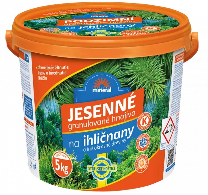 Jesenné hnojivo pre ihličnany - kýbel 5kg
