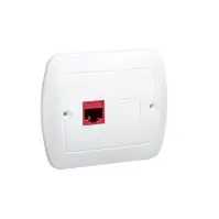AF51/11 Počítačová zásuvka RJ45 biela