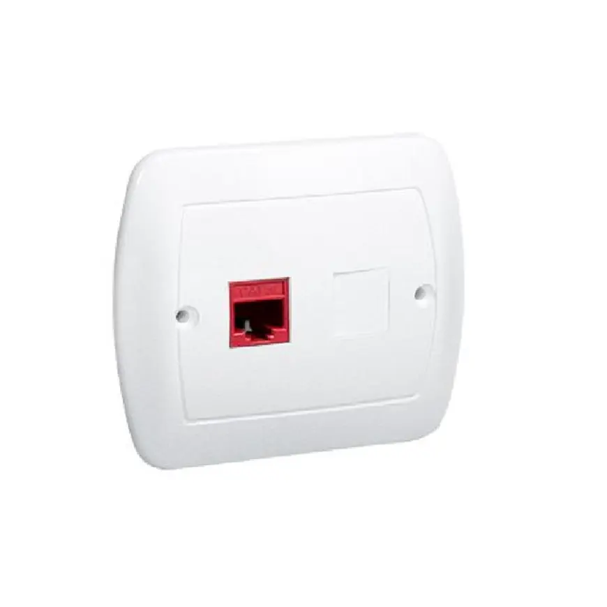 AF51/11 Počítačová zásuvka RJ45 biela