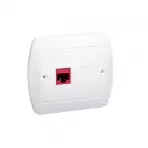 AF51/11 počítačová zásuvka RJ45 biely