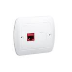 AF51/11 počítačová zásuvka RJ45 biely
