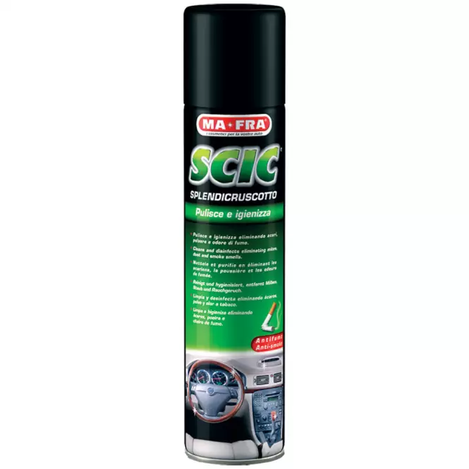 MA-FRA SCIC Kokpit sprej čistí a pohlcuje pachy zelený 600 ml