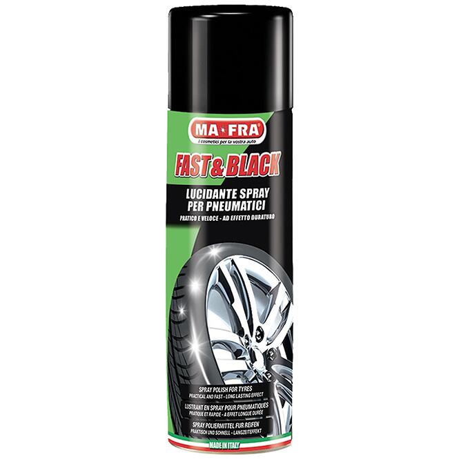 MA-FRA Fast & Black Leští a chráni pneu 500 ml