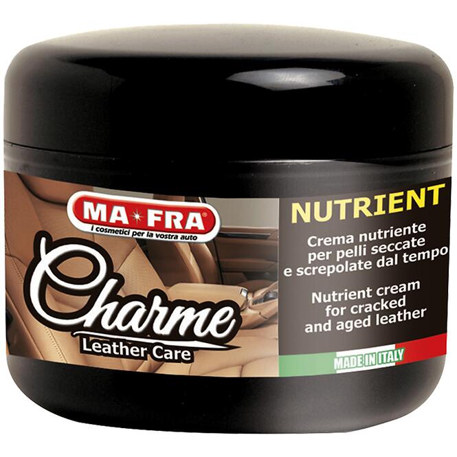 MA-FRA Charme Vyživujúci krém na kožu s aplikačnou špongiou 150 ml