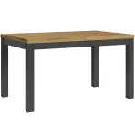 Rozkladací stôl Mini 135/175x80cm artisan/čierna