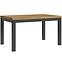 Rozkladací stôl Mini 135/175x80cm artisan/čierna