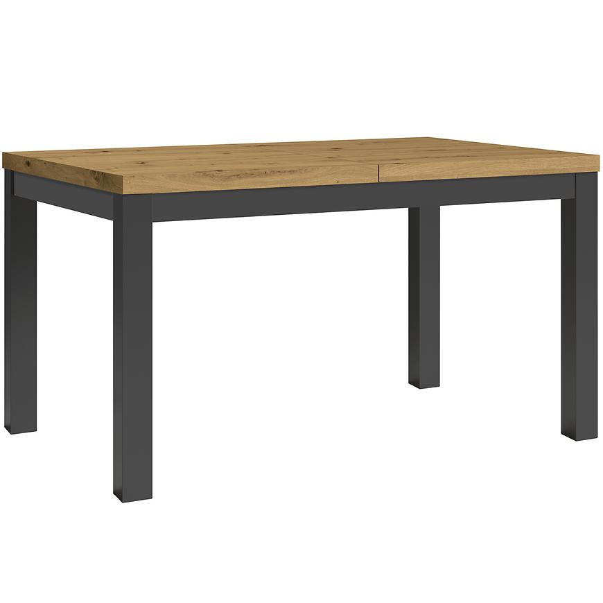 Rozkladací stôl Mini 135/175x80cm artisan/čierna