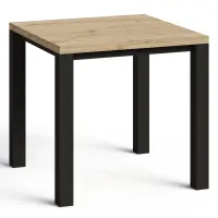 Stôl Oskar M80 artisan/čierna