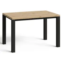 Stôl Oskar D120 artisan/čierna
