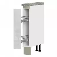Kuchynská skrinka Infinity R-15-1K/5 Crystal White Kuchynská skrinka Infinity R-15-1K/5 Crystal White