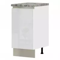 Kuchynská skrinka Infinity R-45-1K/5 Crystal White Kuchynská skrinka Infinity R-45-1K/5 Crystal White