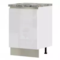 Kuchynská skrinka Infinity R-60-1K/5 Crystal White Kuchynská skrinka Infinity R-60-1K/5 Crystal White