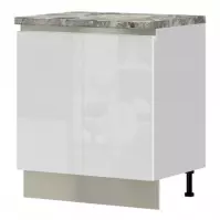 Kuchynská skrinka Infinity R-80-2K/5 Crystal White Kuchynská skrinka Infinity R-80-2K/5 Crystal White