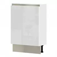 Kuchynská skrinka Infinity R3-60-1K/5 Crystal White Kuchynská skrinka Infinity R3-60-1K/5 Crystal White